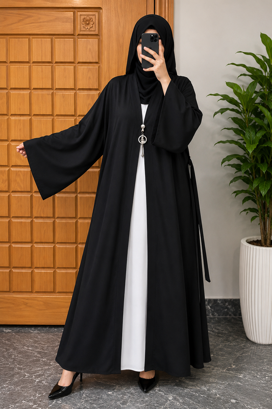 Andaaz Classic Black Abaya